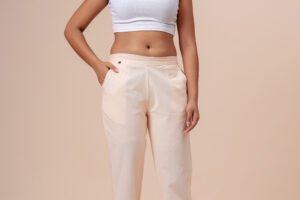 Regular-Fit Ankle Trousers