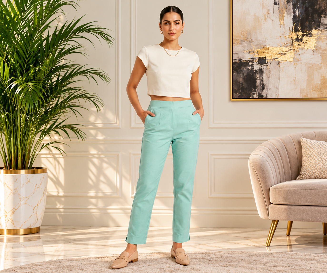 Women's Cotton Trouser RTC